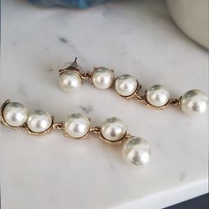Long pearls earrings, NWoT